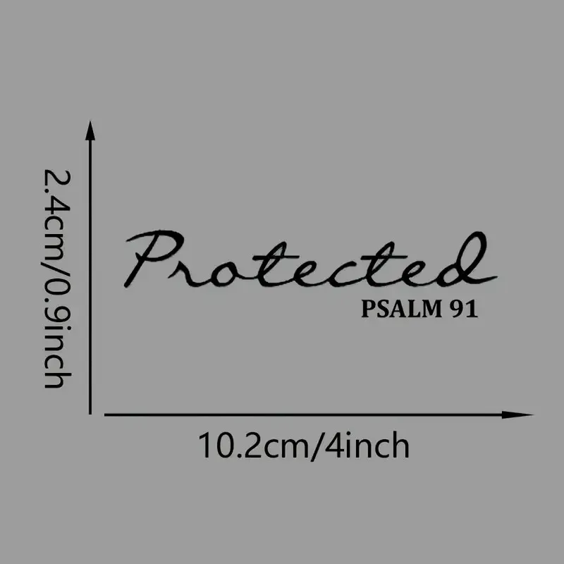 3Pcs/set Bible Verse Christian Vinyl Sticker Waterproof Die-Cut Decal for Motorcycle Helmet Car Laptop Phone Case