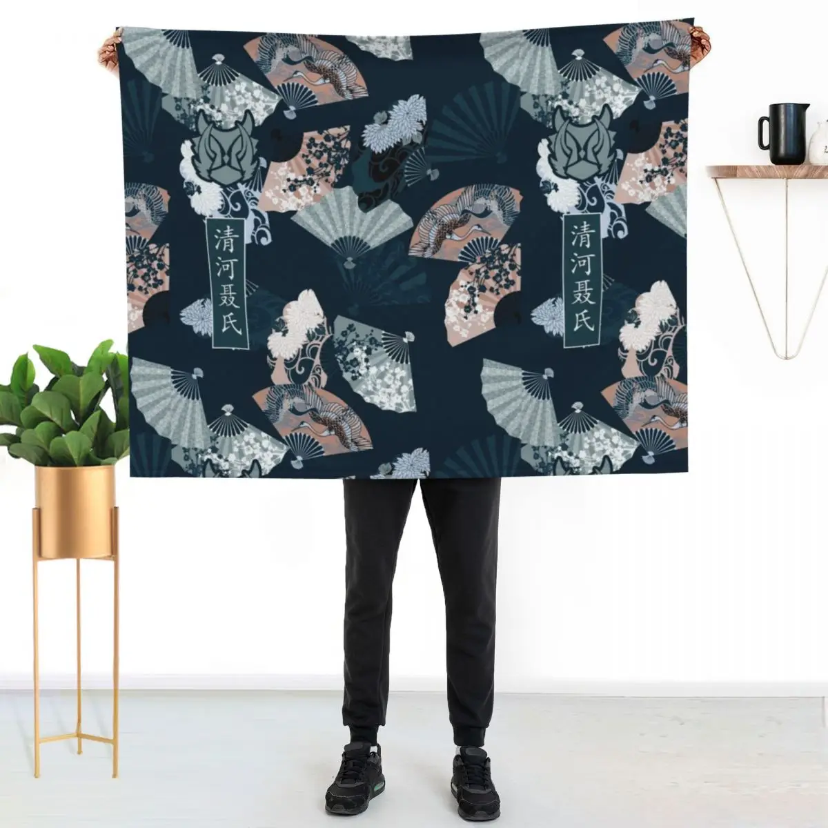 Qinghe Nie Sect The Untamed [Huaisang] Throw Blanket Quilt wednesday manga Hair Kid'S Decorative Sofas Blankets