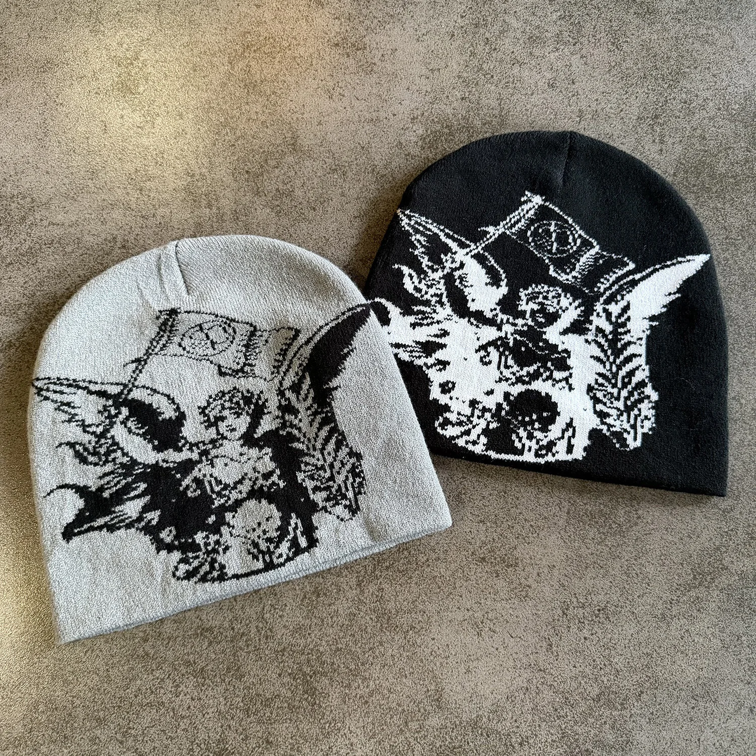 남성 여성 따뜻한 다크 스타일 힙합 패션 비니 니트 모 - Streetwear Brand Hats 리뷰 및 가격