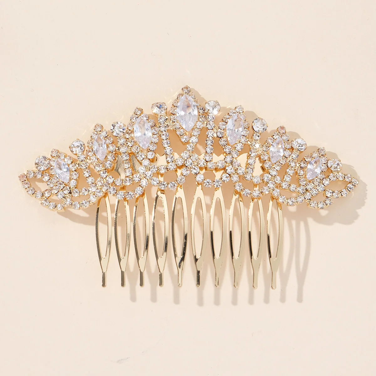 Explosion Braut haarkamm Mode Kristall Zirkonia Hochzeit Braut Seite Clip Haarkamm Luxus schmuck für Frauen Brautjungfer Geschenke – Detail 4