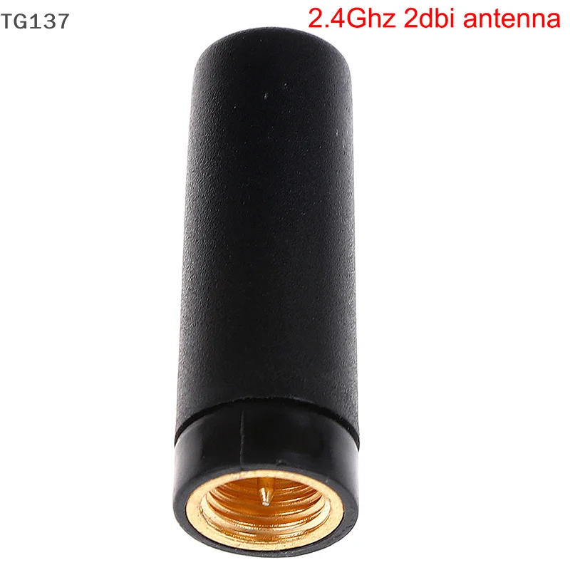 

1 шт. черная мини-антенна 2,4 ГГц 2dbi короткая 2,75 см резиновая антенна SMA Mal