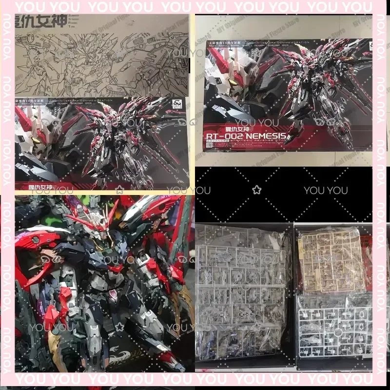 Kit Modello In ABS Da Assemblare Nemesis Dimension Infinity Vengeance Strategic Titan RT-002 Scala 1/100, Giocattolo Per Bambini, Regalo-image