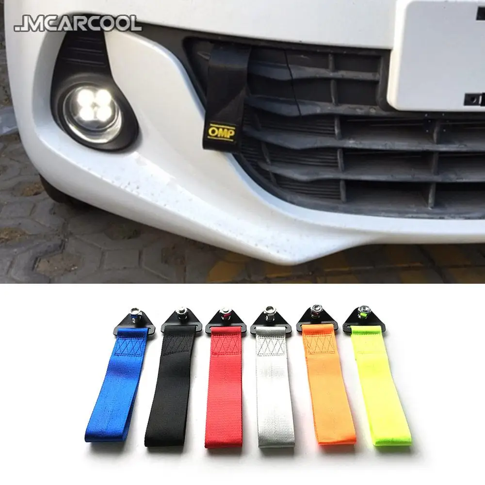 High-Strength Nylon Tow Strap Universal Car Racing Tow Ropes Auto Trailer Ropes Auto Trailer Ropes Bumper Trailer Towing Strap