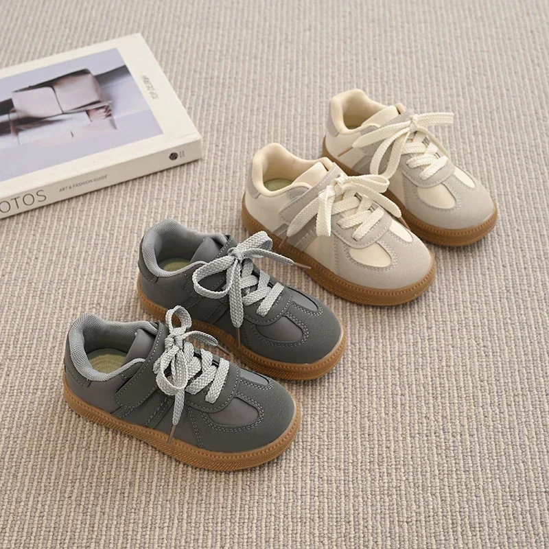 

Children's Sports Shoes Flat Non Slip Boys' Running Shoes Breathable Comfortable Casual Summer New Girls Sneakers