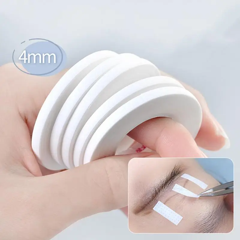 【Y】Easy Cut Eyelash Extension Adhesive Tape 5/10 Rolls Narrow Micropore Lash Lifting Tools for Makeup Artists Home Use