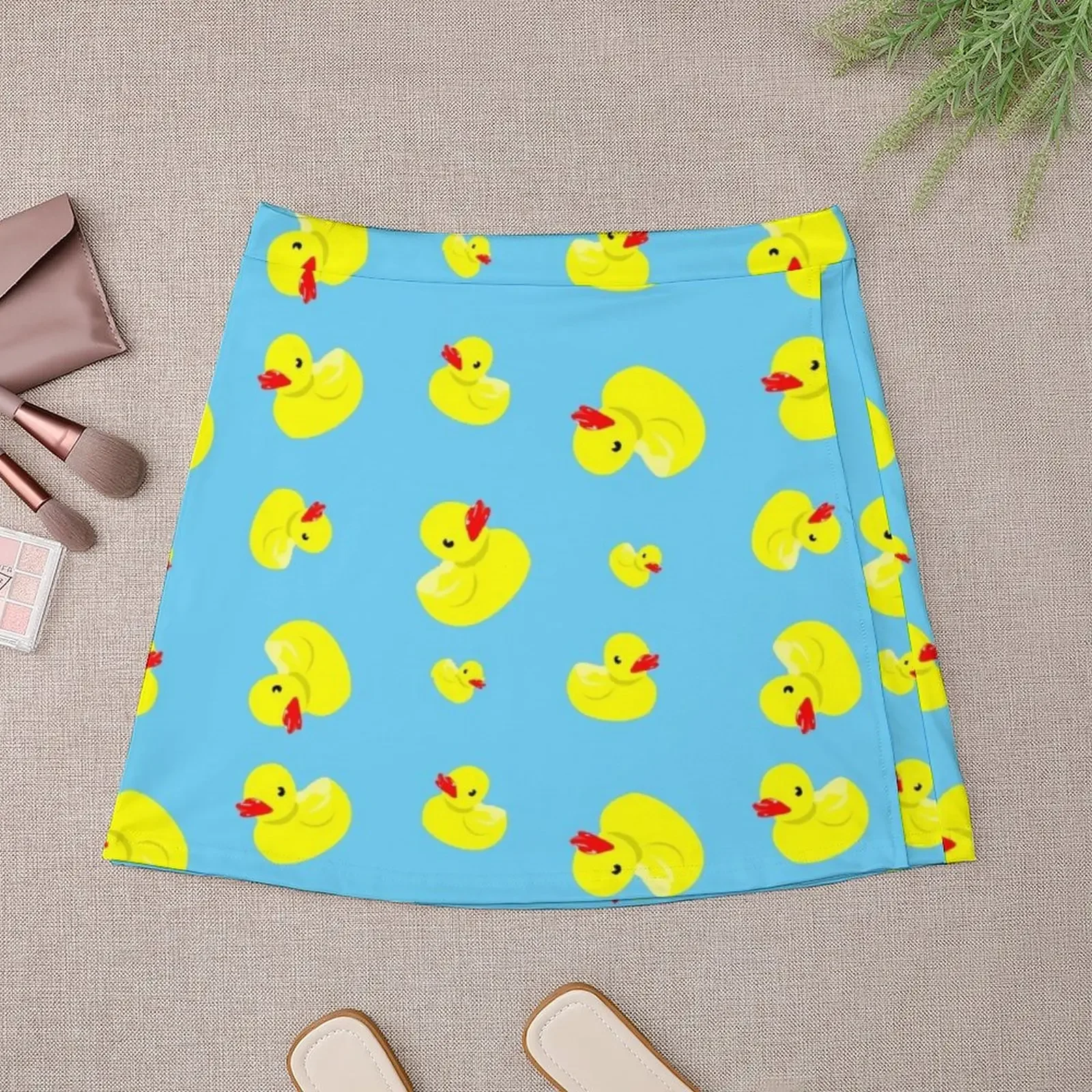 Rubber Ducks Mini Skirt Skirt shorts Womens dresses Mini Skirt