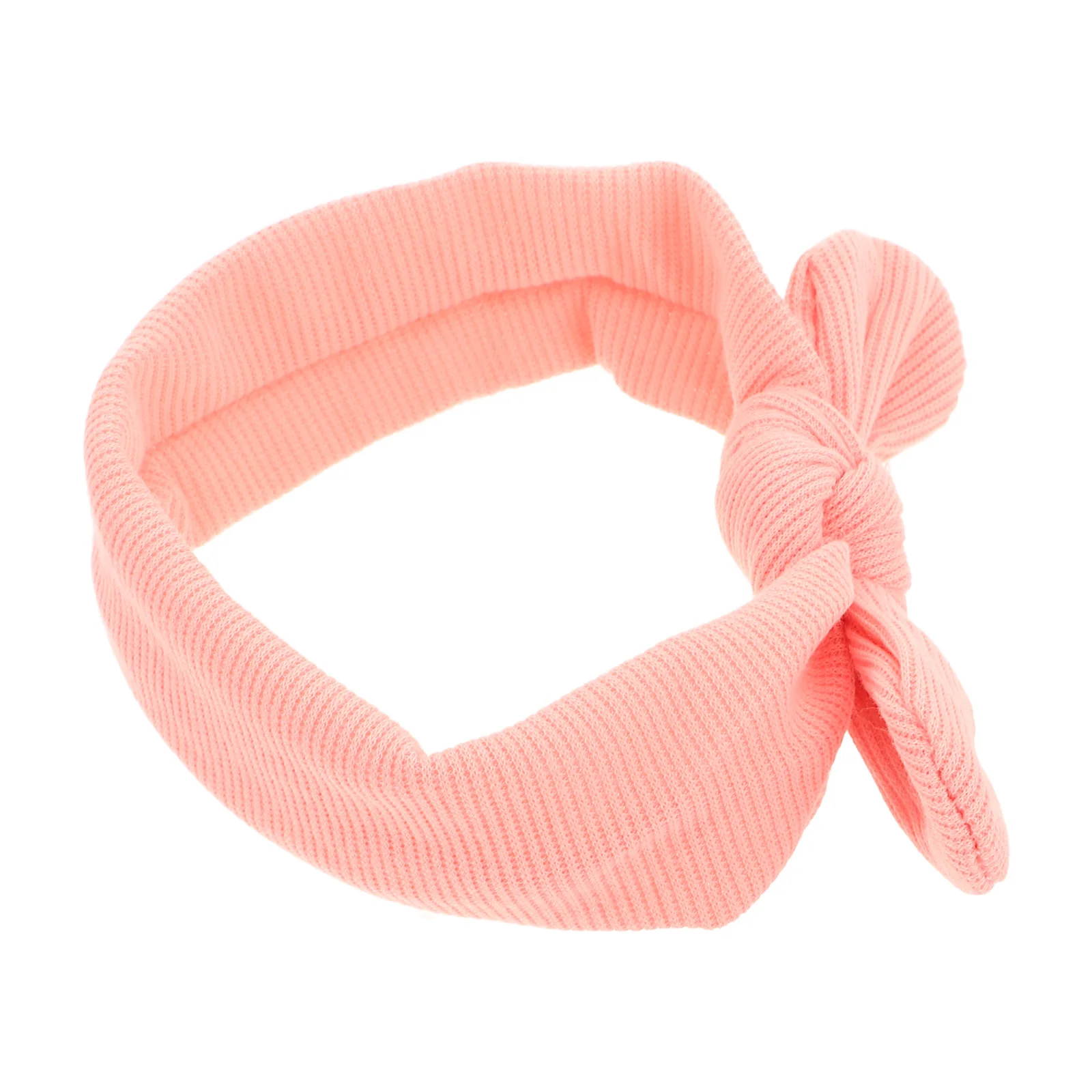 

Baby Headband Newborn Girls Korean Bow Soft Knitted Elastic Hair Band Comfortable Infant Birthday Party