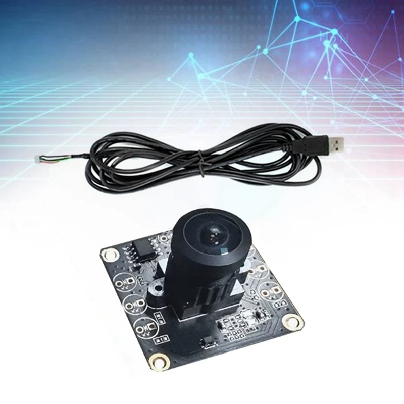 OV9732 USB Camera Module Board 160 Degree 32x32mm Face Recognition Image Acquisition for Camera 2M Cable-A32R