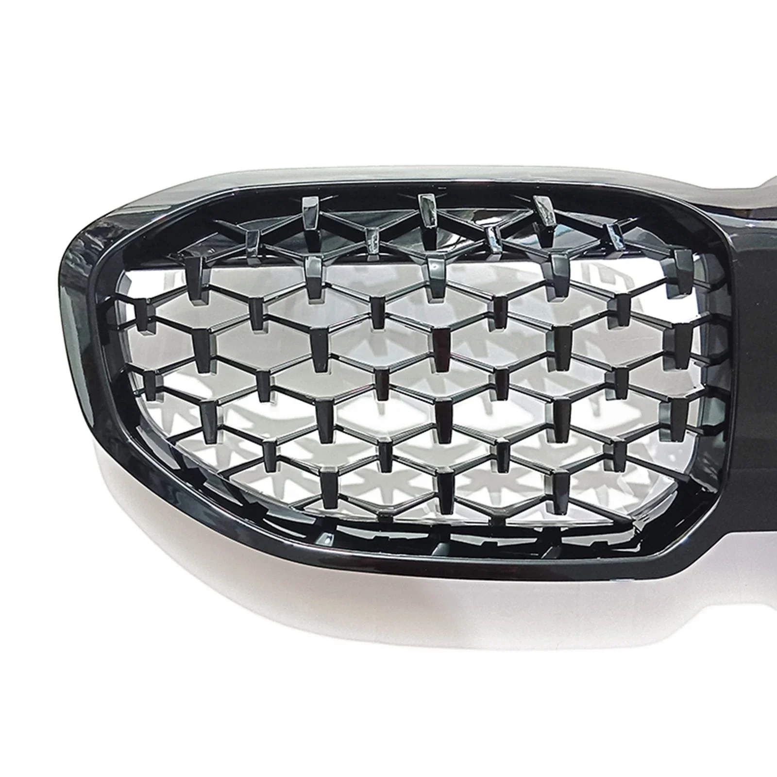 Nouveau! Grille de rein avant pour BMW, kit de grille en maille, capot de pare-chocs supérieur, noir, nouvelle série 1, F40, 2019, 2020, 2021, 2022, 2023