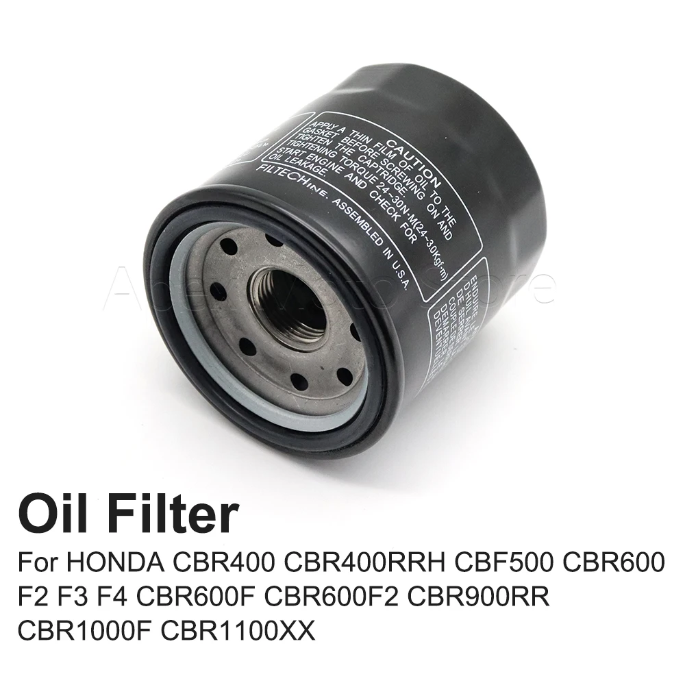 

Motorcycle Accessories Oil Filter For Honda CBR400 CBR400RRH CBF500 CBR600 F2 F3 F4 CBR600F CBR600F2 CBR900RR CBR1000F CBR1100XX