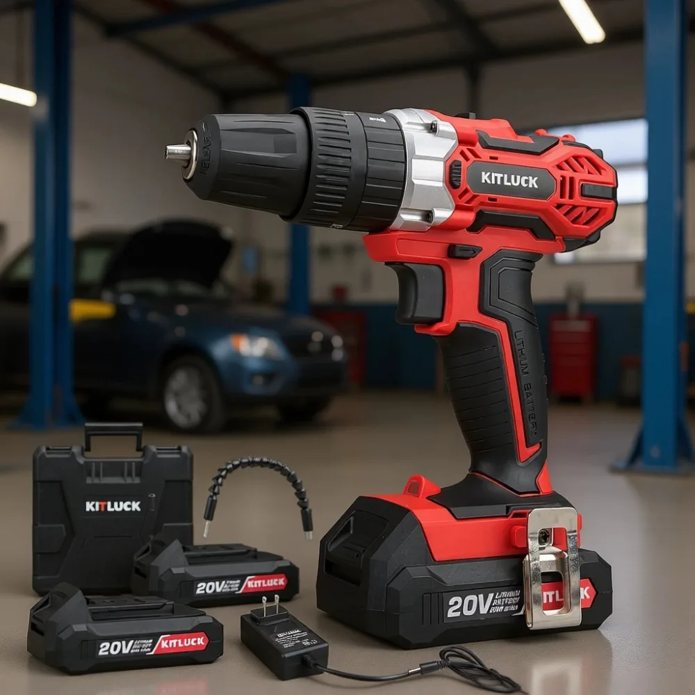 Cordless Drill Set …