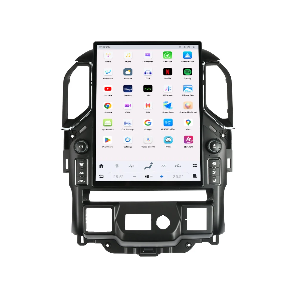 

Car Multimedia Player for Chevrolet Silverado Android Auto Radio for GMC Sierra 2019-2024 Carplay GPS Navi Tesla Style Head Unit