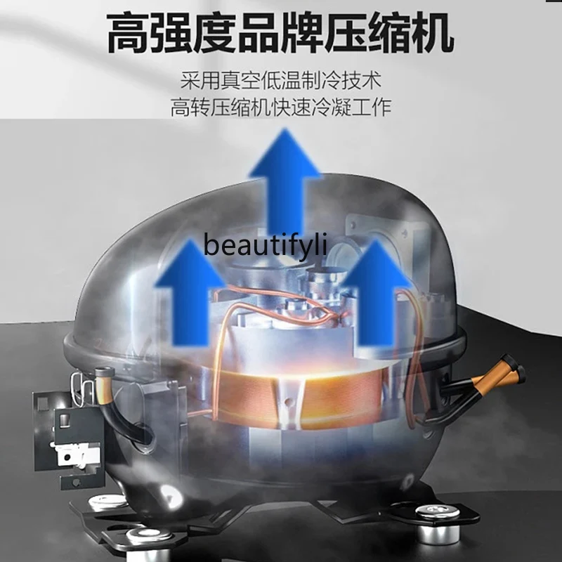 Buffet Bancone per ghiaccio per frutti di mare Vetrina refrigerata fresca commerciale Supermercato Ristorante Congelato Fresco