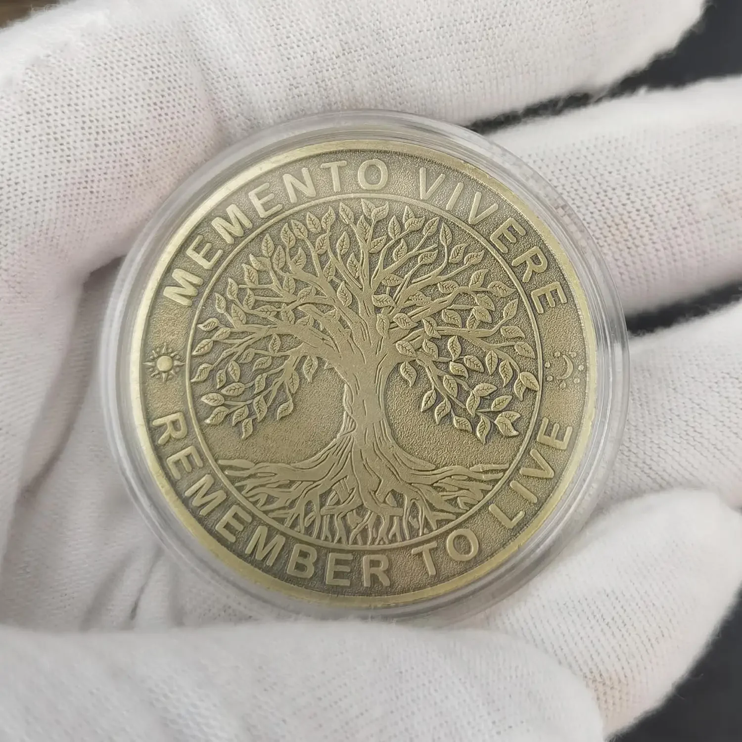 عملة تحدي موري ميموري ، ارتقي بممارستك اليومية على البراز مع ميدالية Amor fatii ، هدية مثالية من الرواقية ومعدن EDC