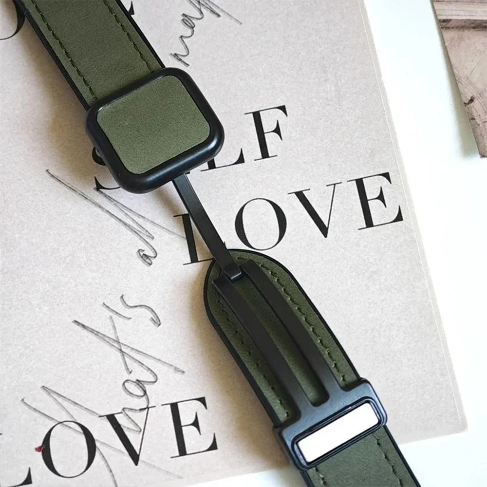 Couro magnético + pulseira de silicone para apple watch ultra2 49mm 10 46mm 42mm pulseira para iwatch series9 8 7 6 5 4 se 41mm 38mm banda