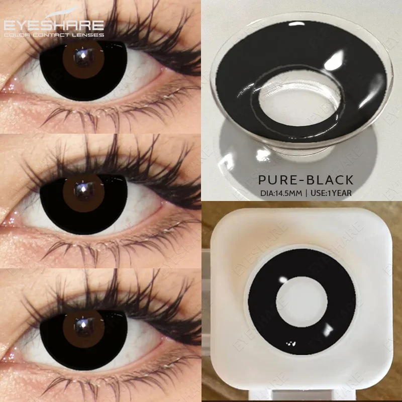 EYESHARE Cosplay Farbige Kontaktlinsen für Augen, jährliche Verwendung, Make-up, verrückte Halloween-Schönheit, rote Kontaktlinsen, Augenkosmetik – Detail 14