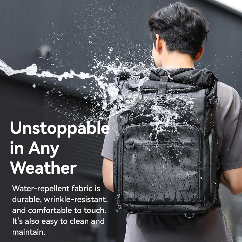 Ulanzi BT01 Рюкзак для фотосъемки Большая вместительная сумка для фотоаппарата DIY Космическая сторона Быстрый доступ Водонепроницаемая дорожная сумка для фотосъемки на открытом воздухе