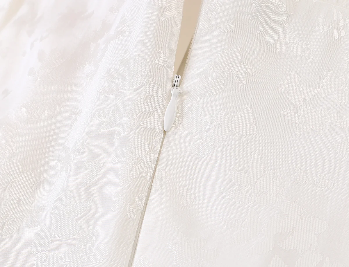 TFMLN Neues 2026 Damen-Minikleid mit Quadratischem Kragen, Puffärmeln, A-Linie, Elegantes, Figurbetontes Bandage-Partykleid für den Sommer – Detail 10