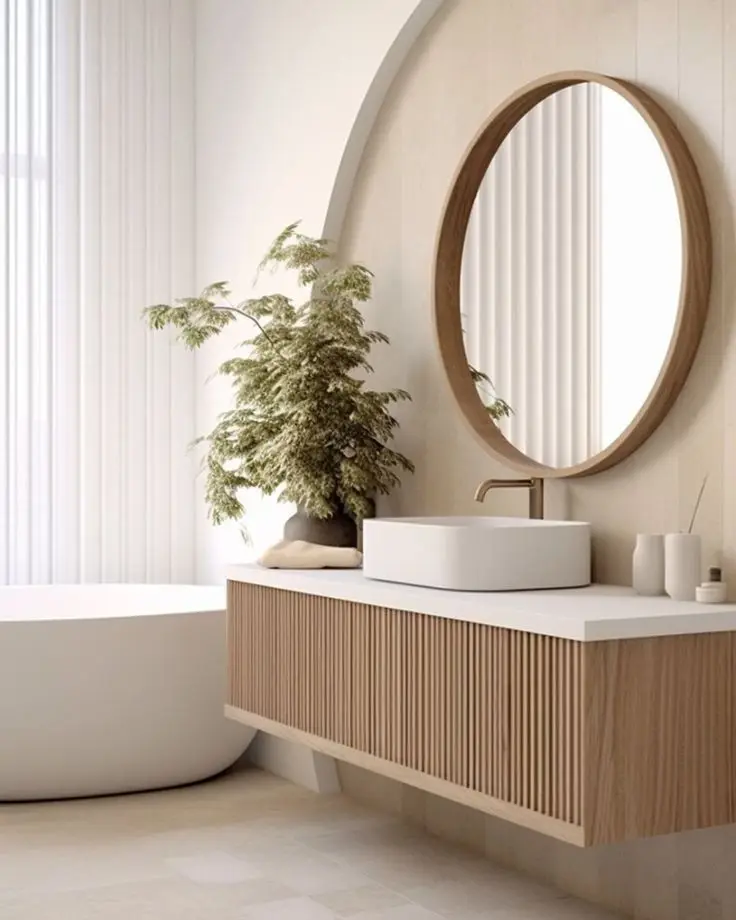 Luxury Bathroom Cabinet Set With Elegant Finish And Durable Materials