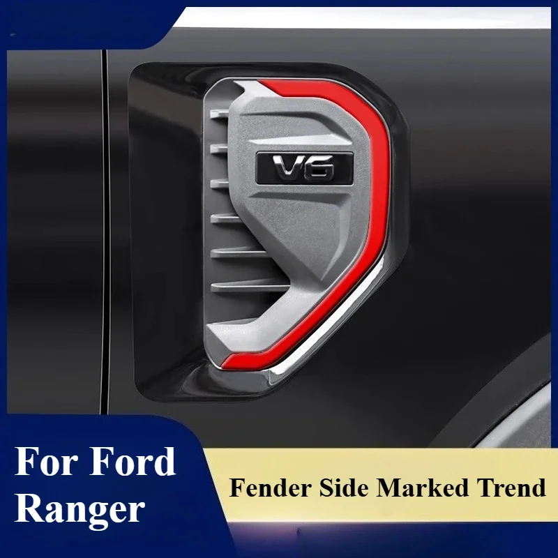 Fender For Ford Ranger 2023-2024 Side Marked Trend Modified Car Trim Car Interior Decoration Suppliers Modification Accessories
