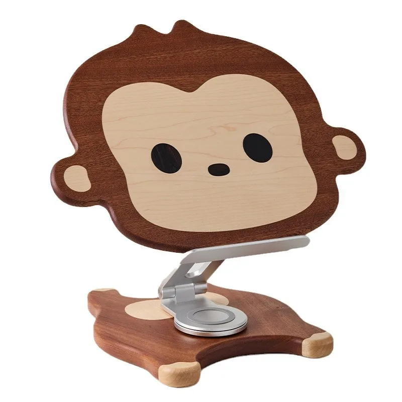 

Wooden reading stand, student reading computer solid wood desktop stand