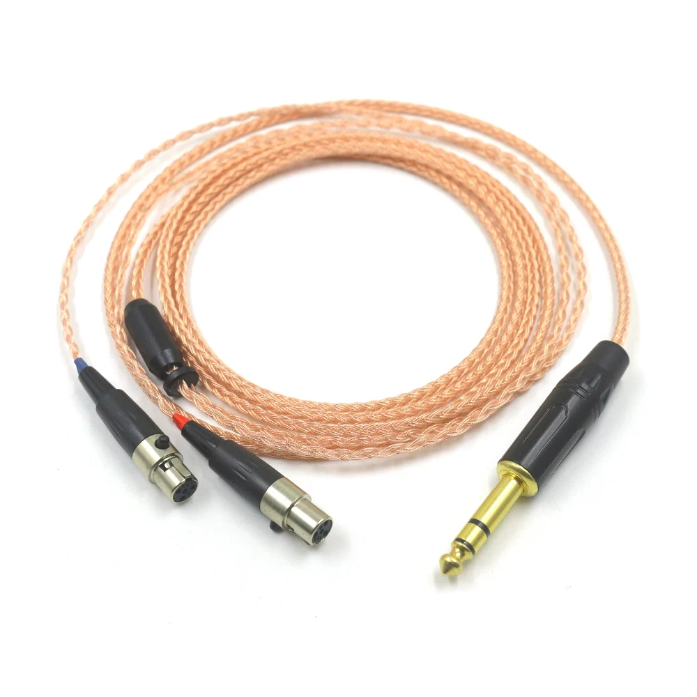 16 Core LITZ 7N Copper OCC Graphene Earphone Cable For Audeze LCD-3 LCD-2 LCD-X LCD-XC LCD-4z LCD-MX4 LCD-GX lcd-24