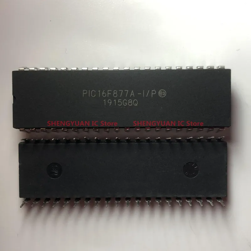 2 pcs/lot PIC16F877A-I/P DIP-40 PIC16F877A-I  PIC16F877A Enhanced Flash Microcontrollers 100% new imported original 100% quality