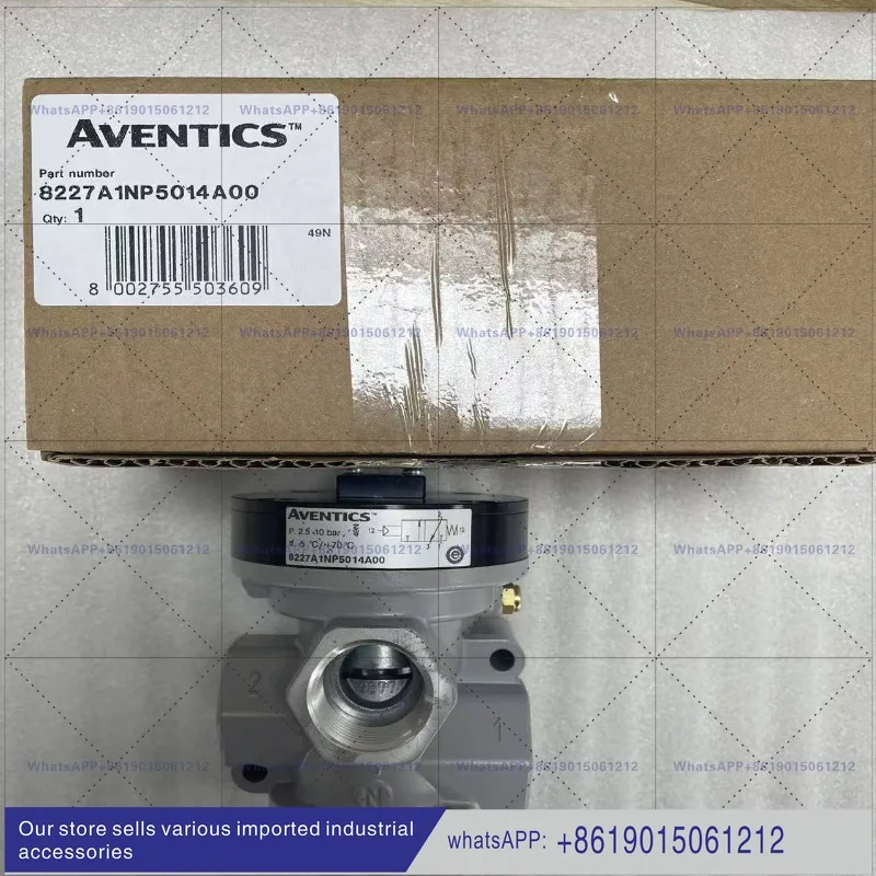 8227A1NP5014A00, AVENTICS, Pneumatic Poppet Valve New Original