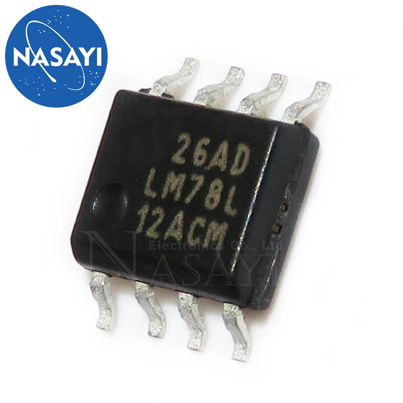 

10PCS LM78L12ACM LM78L12 SOP-8