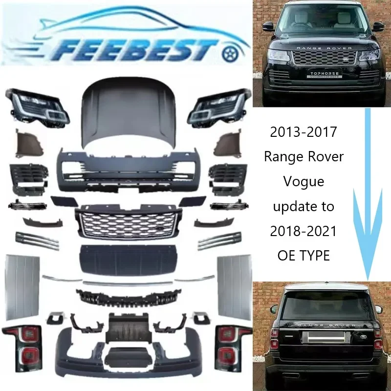 SVO/SVA/OE Facelift Bodykit Conversion Kit Body Kit For  L405 Vogue 2013 2014 2015 2016 2017 To 2018 2019 2020 2021