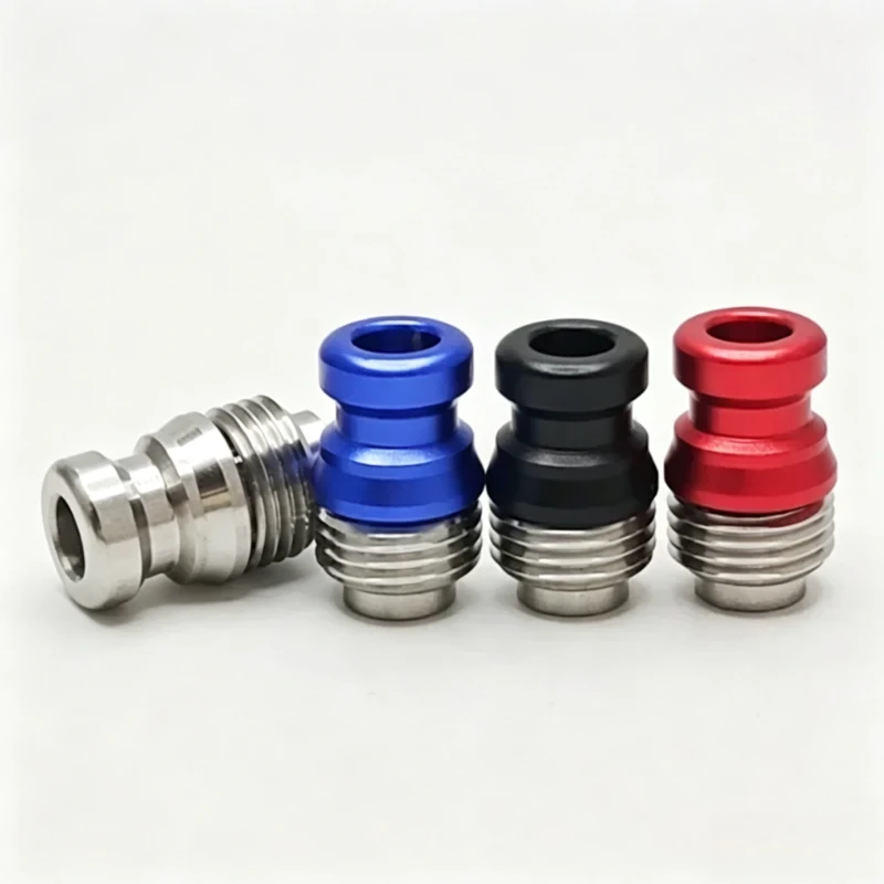 Aluminum Variable Air Intake Drip Tip For BB Billet Box Mission Multicolor Mouthpiece Joint