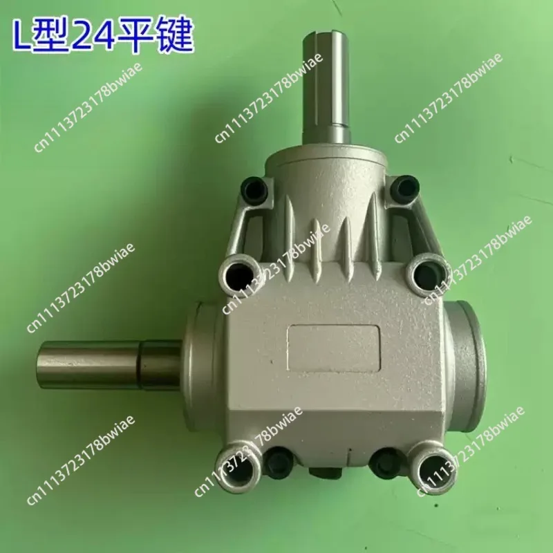90 degree right angle gearbox T type turner gear reducer cutter right angle box