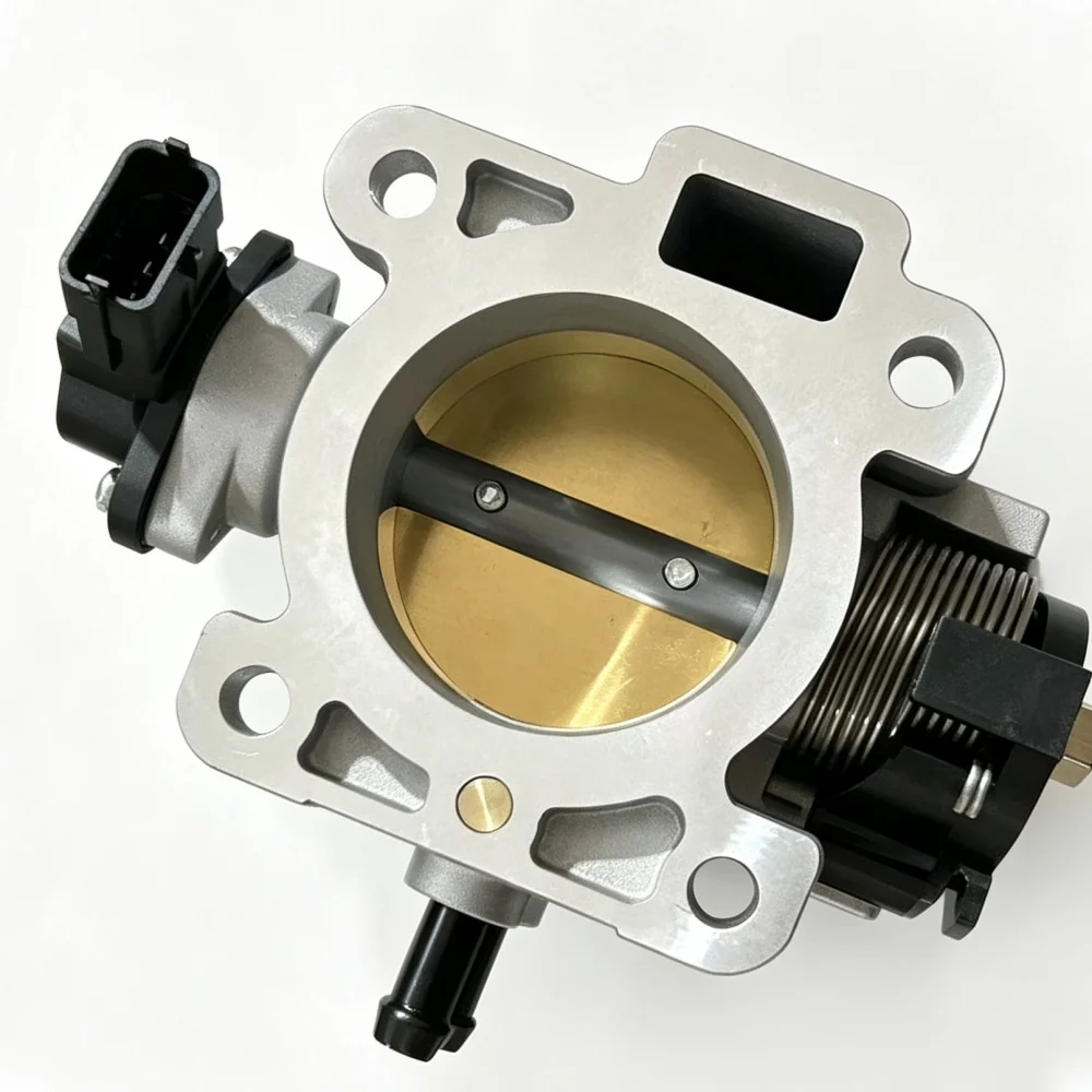 New Throttle Body Assembly with Valve OE 3510026860 Replacement for Accent Kia Rio 1.6L G4ED DOHC 1 Year Warranty