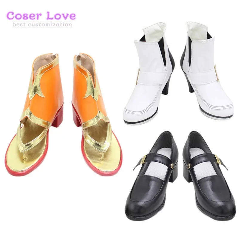 

Uma musume Pretty Derby Kitasan Black Symboli Rudolf Agnes Tachyon Cosplay Shoes Boots Halloween Christmas Shoes