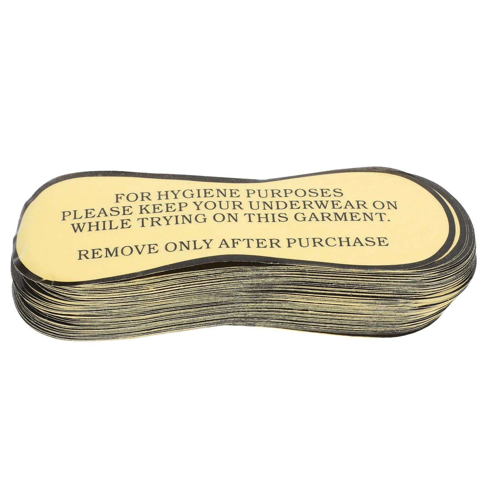 

100Pcs Swimwear Fitting Stickers Reusable Underpants Protective Liners for Safer Try on Experience Bulk Lingerie Liner