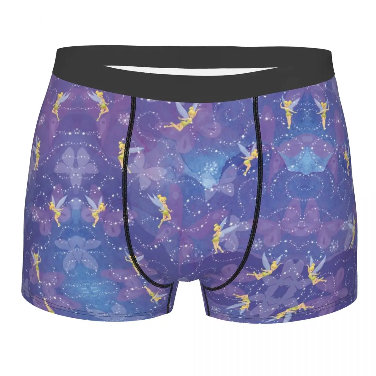 

Custom Miss Bell Wallpaper Anime Underwear Men Stretch Tinker Bell Boxer Briefs Shorts Panties Soft Underpants For Male