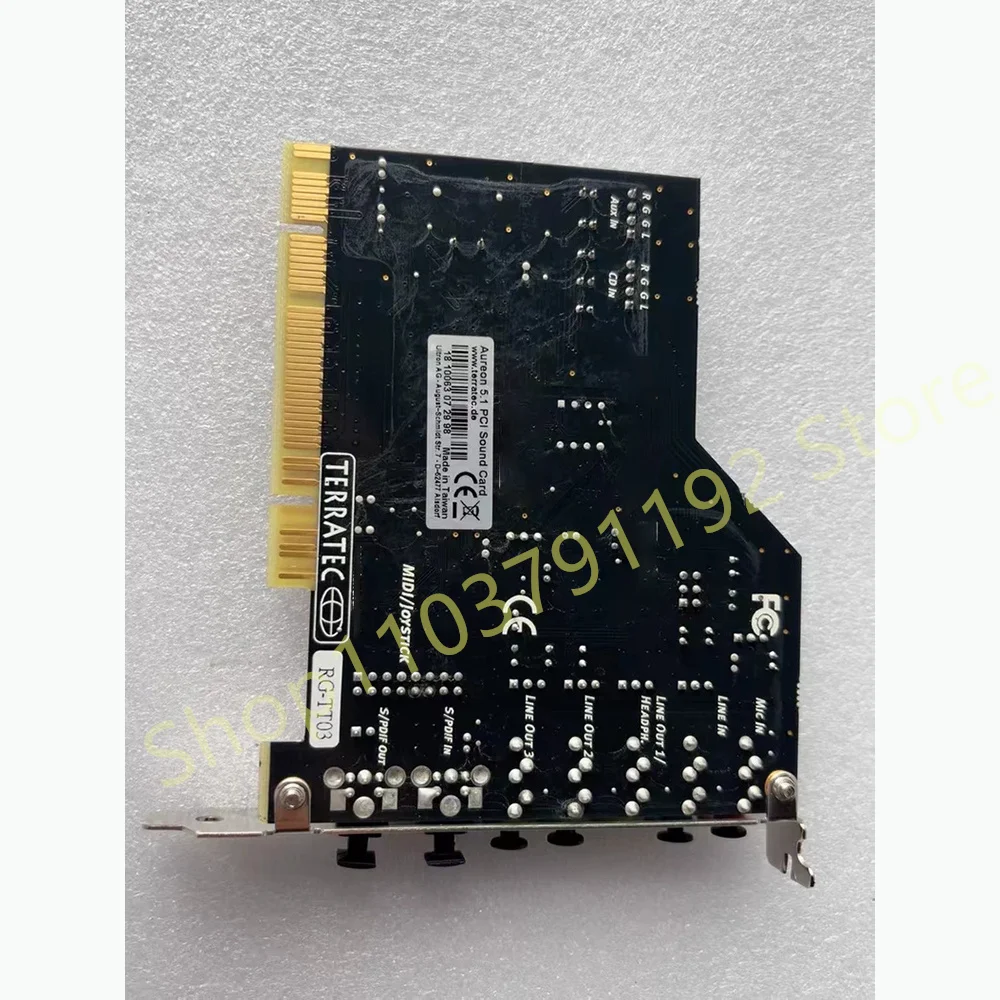 TTP8 VER1.3 PCI sound Card With optical fiber I/O interface TTP8 VER1.3