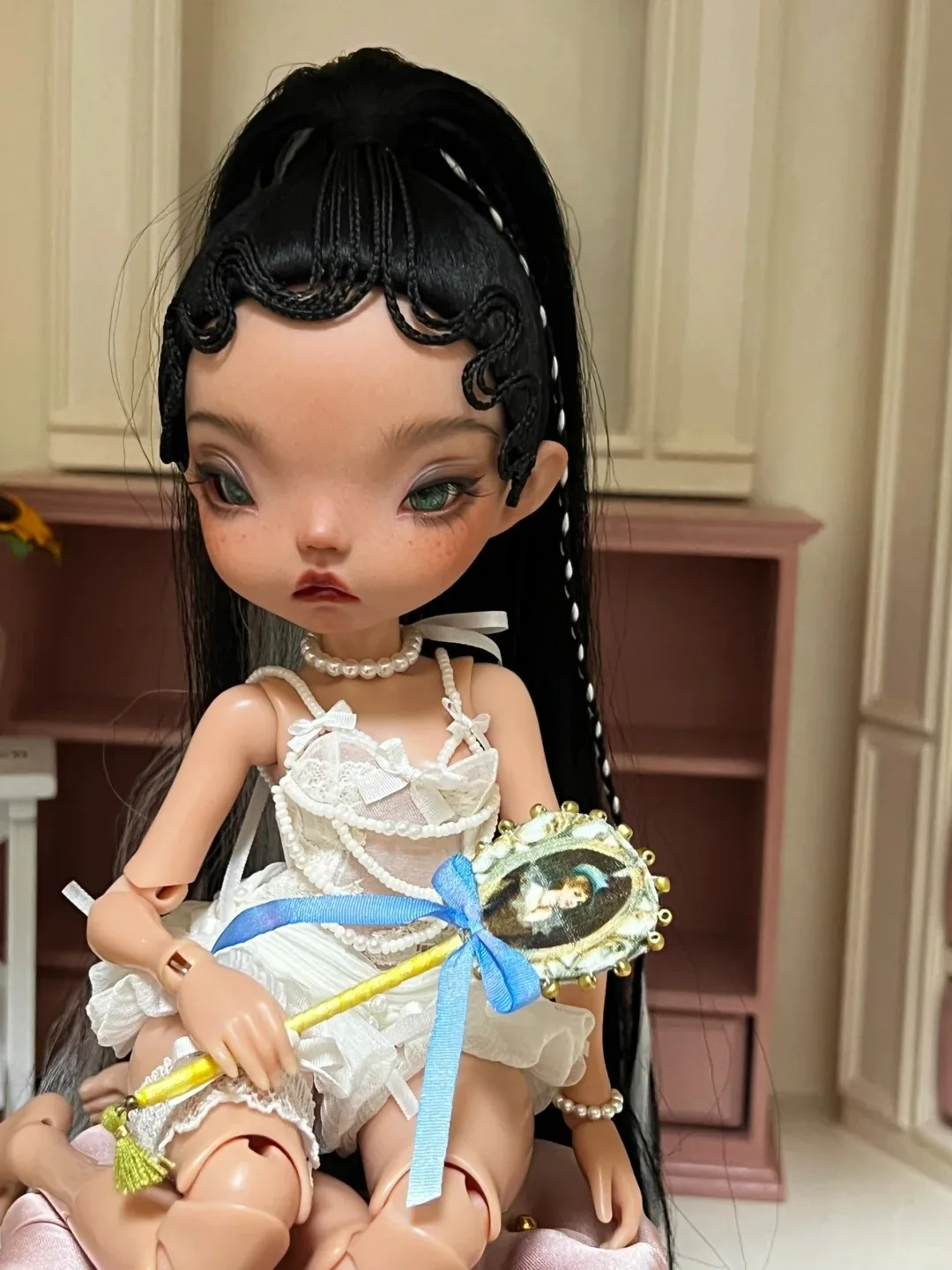 

New sd BJD doll 1/6 points nana female baby Meat Treasure joint action doll Cute can love card meat soo