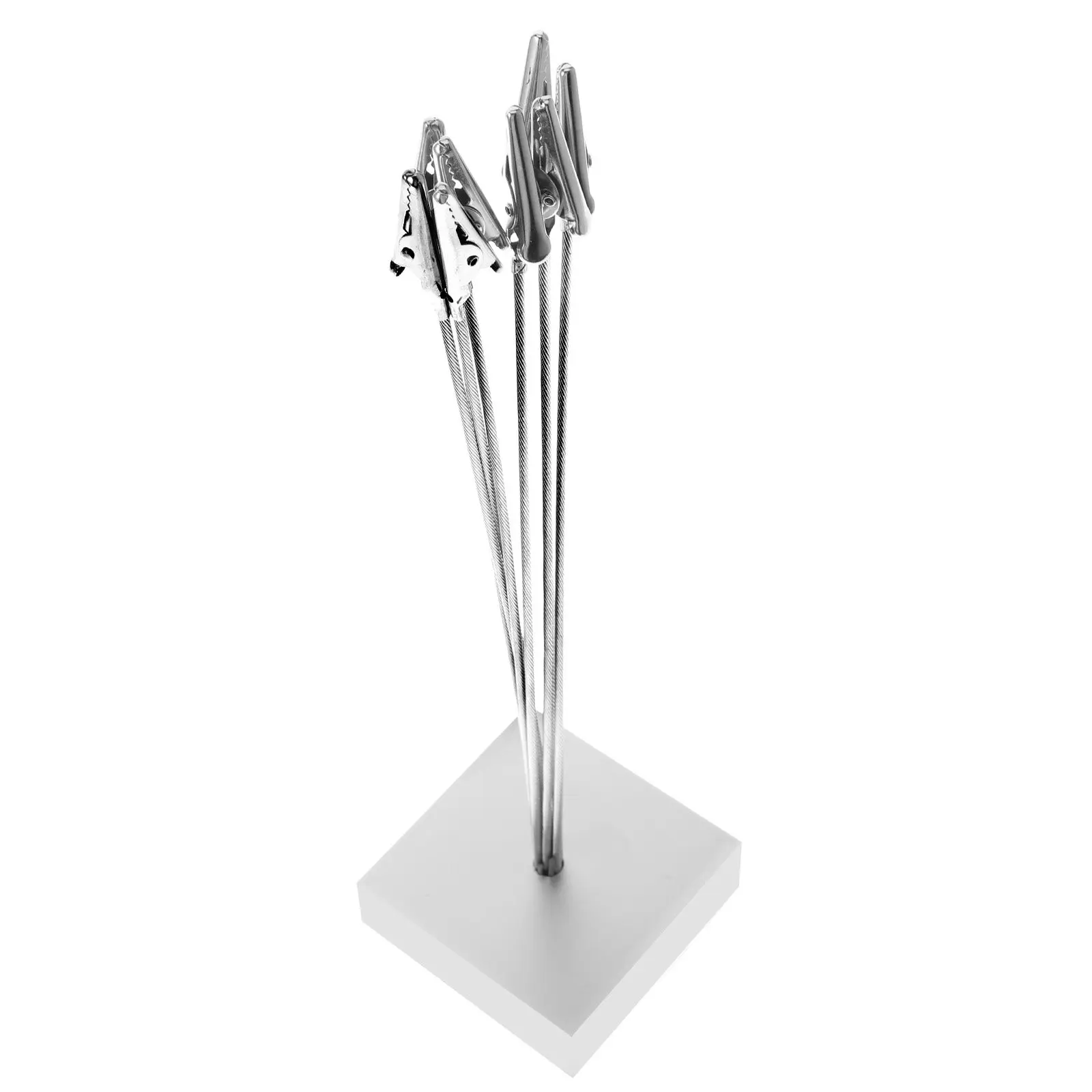 Desktop Tree Photo Holder Stand 8 Branch Metal Clip Design for Photos Pictures Artwork Postcards Notes Wedding Birthday Shower