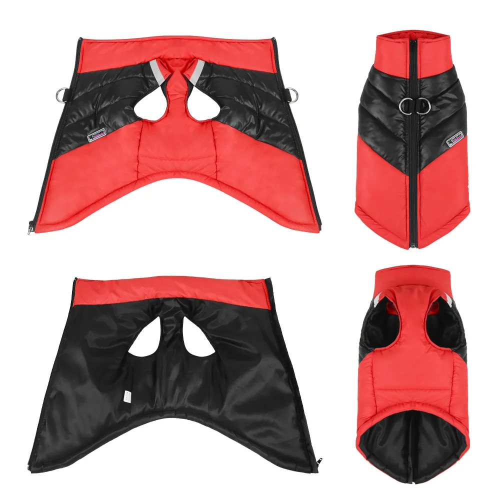 Luxuriöse Winter-Hundekleidung Wasserdichte Hundejacke für Kleine und Große Hunde Chihuahua Warme Weste Mops Französische Bulldogge Mantel Welpen-Kostüme – Detail 15