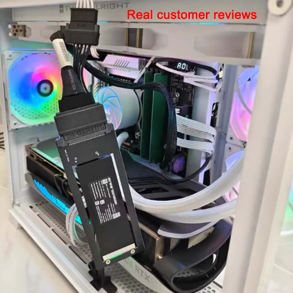 EDSFF E1.S واجهة SSD Gen-Z PCI-E إلى SF-8639 U.2 SSD توسيع محول بطاقة U2 واجهة #5