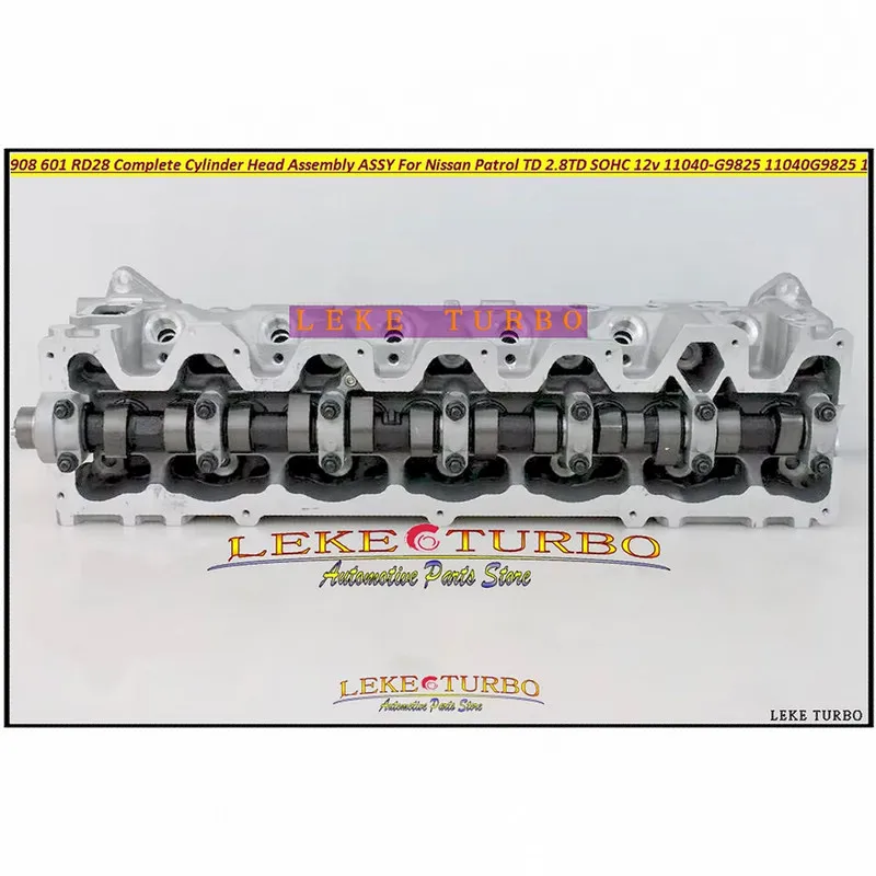 

908 601 908601 RD28 Полный комплект головки блока цилиндров ASSY 11040-G9825 11040G9825 11040 G9825 для Nissan Patrol 2.8TD SOHC 12v