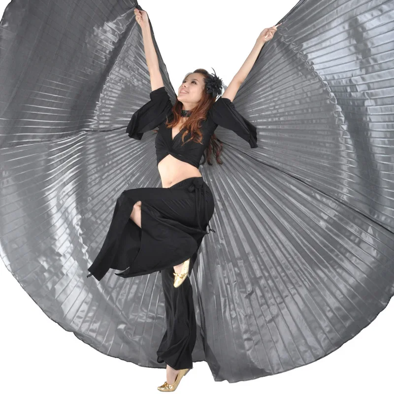 Egypt Isis Belly Dance Wings Dance Wing Hot New Indian Dance Women Bellydance 1pc Wing 11 Colors For Dance Performance