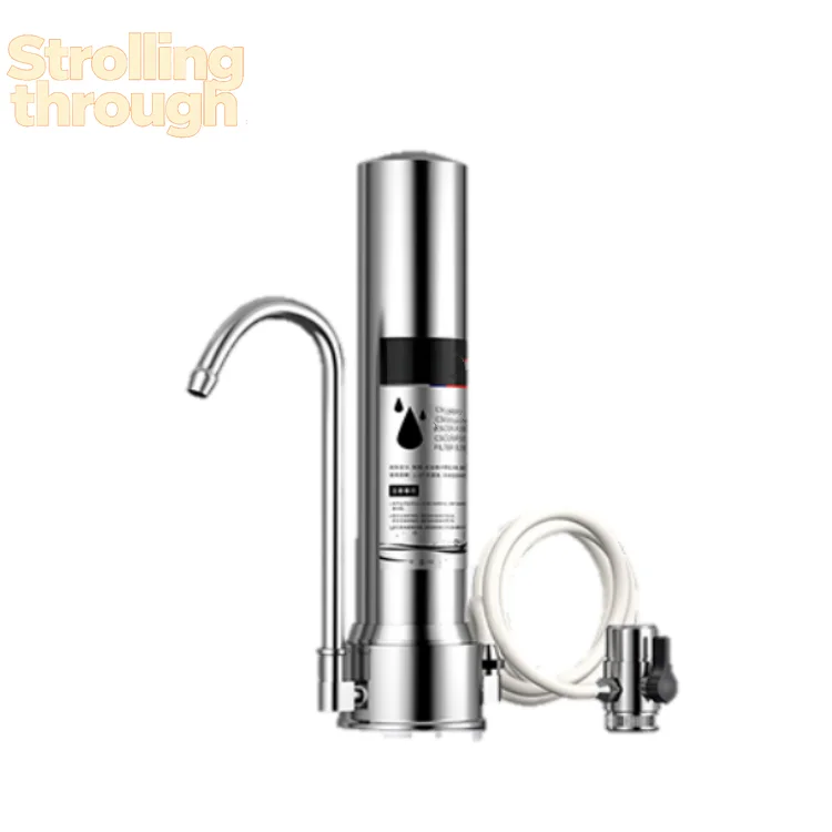 

1 Stages Countertop OEM 1L/min Mineral Household Direct Drinking Kitchen Tap Pre-filter Ultrafiltration Water Filter