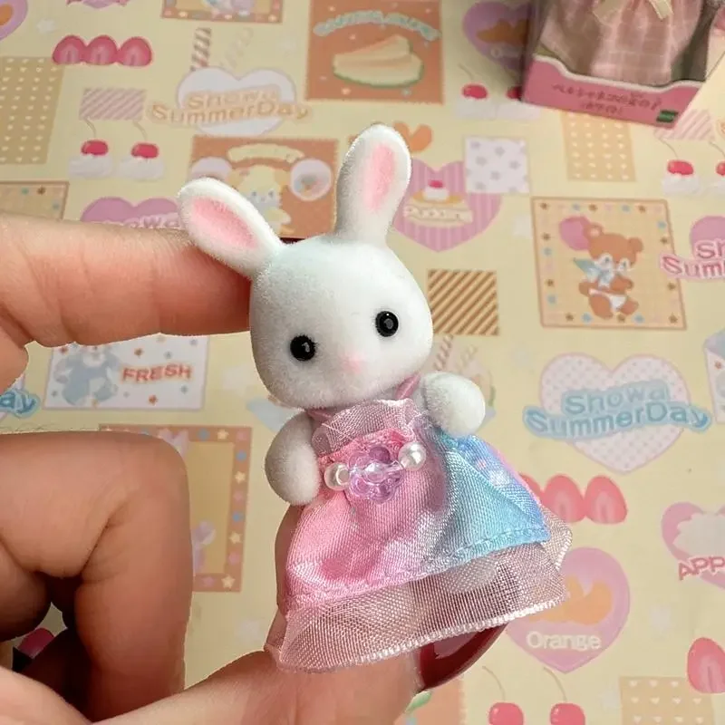 عائلات سيلفانيان أنيمي لعبة فتاة اللعب أرقام Ternurines هدايا للفتيات كاليكو المخلوقات لطيف طفل صغير الشكل مجموعات هدايا الاطفال #3