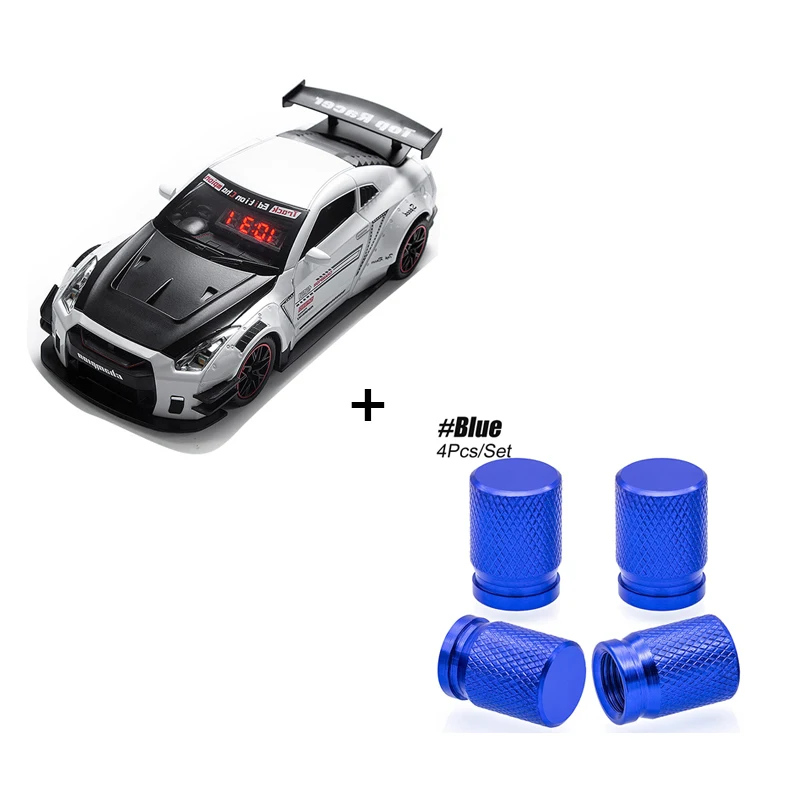1SET  Race Car Shaped Digital Alarm Clock with LED Display & Light-Up Features,Cool Car Model Clock for Kids Bedroom view 5