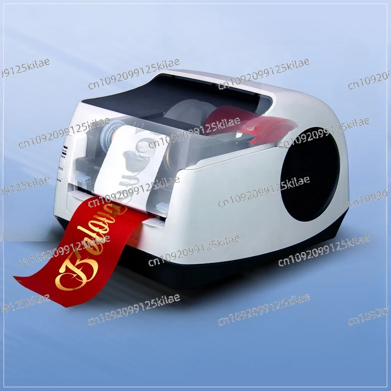 Funeral Ribbon Printer Personalized Ribbon High-speed Printing Machine 60W