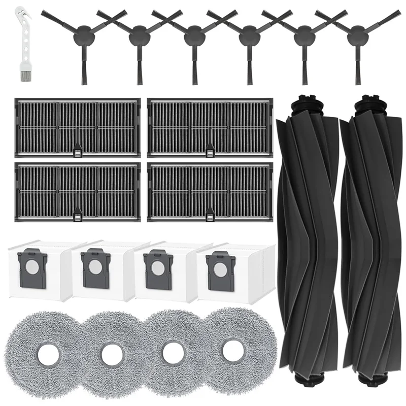 

Запчасти для пылесосов Dreame L10s Pro Ultra Heat / L10s Ultra Gen 2 / X30 Ultra: основная и боковые щетки, фильтры, насадки для влажной уборки, мешки для сбора пыли