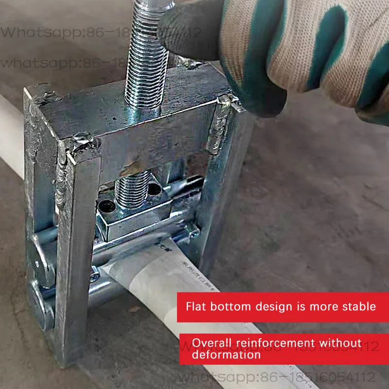PE Pipe Clamp  Flatter Natural Gas PE Pipe Gas Stop Fixture Blocking Water  Clamp Air Breaking Clip Sealing Device