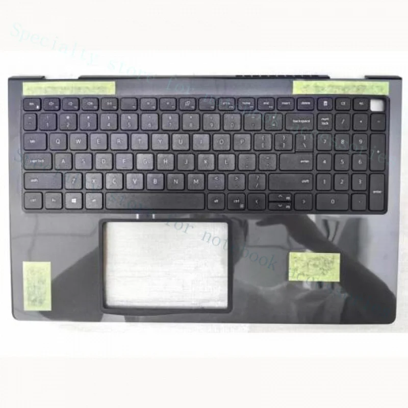 

A++New Palmrest Upper Case w/US NBL Keyboard For Dell Inspiron 3510 3511 3515 418CV